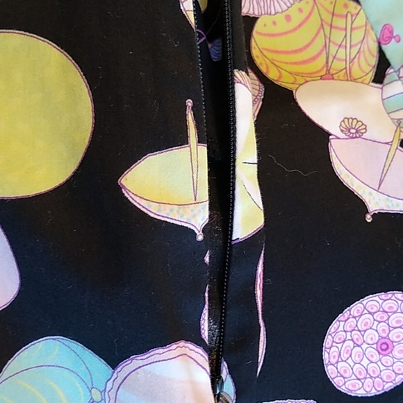 Lily cotton blend print skirt, size Petite Small - Picture 4 of 6